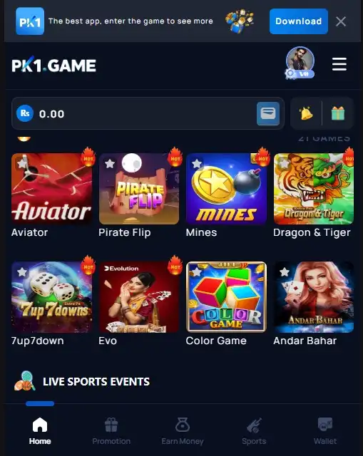 PK1 Game