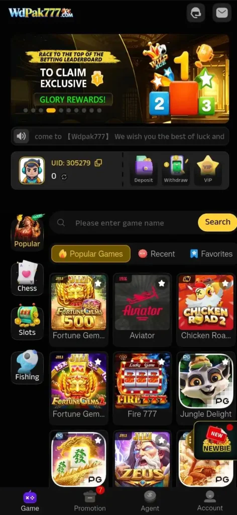WDpak777 Game
